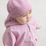 Baby yellow transition jacket and yellow knitted hat