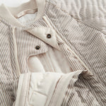 Burning ribbed thermal to baby