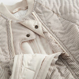 Burning ribbed thermal to baby