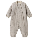 Burning ribbed thermal to baby