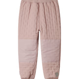 Pink thermal pants for children