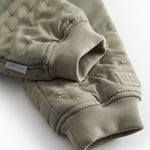 Green thermal pants for children