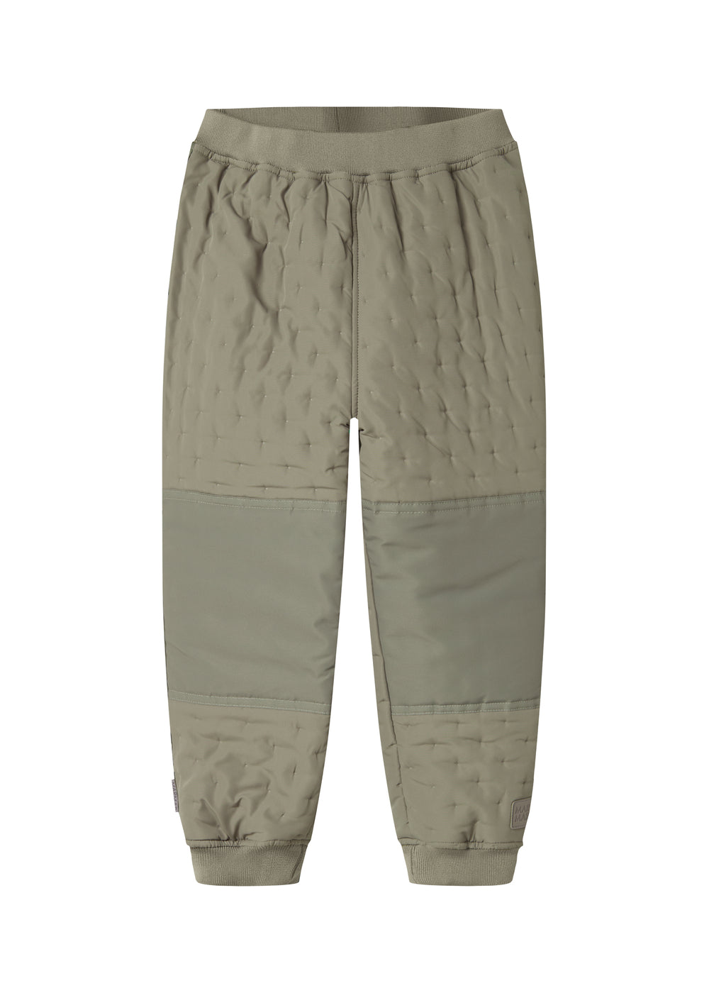 Green thermal pants for children