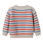 Stribet striktrøje til baby