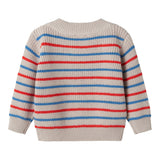 Stribet striktrøje til baby