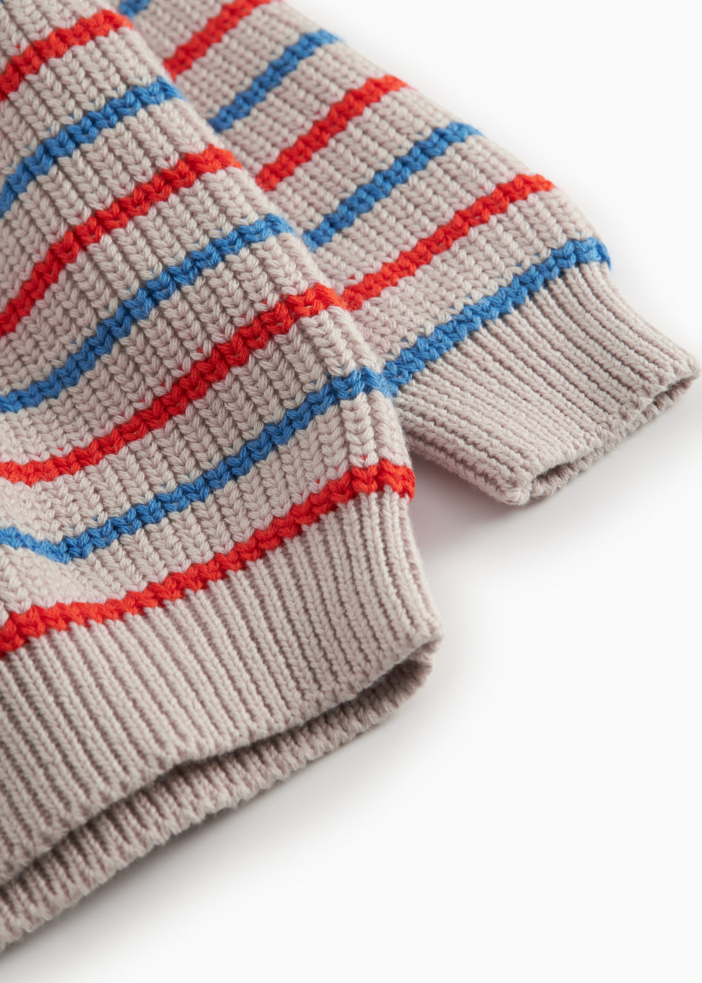 Striped striktrøje for baby