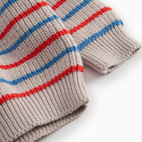 Striped striktrøje for baby