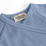 Tuti Wrap LS - Blouse, Blue Iris