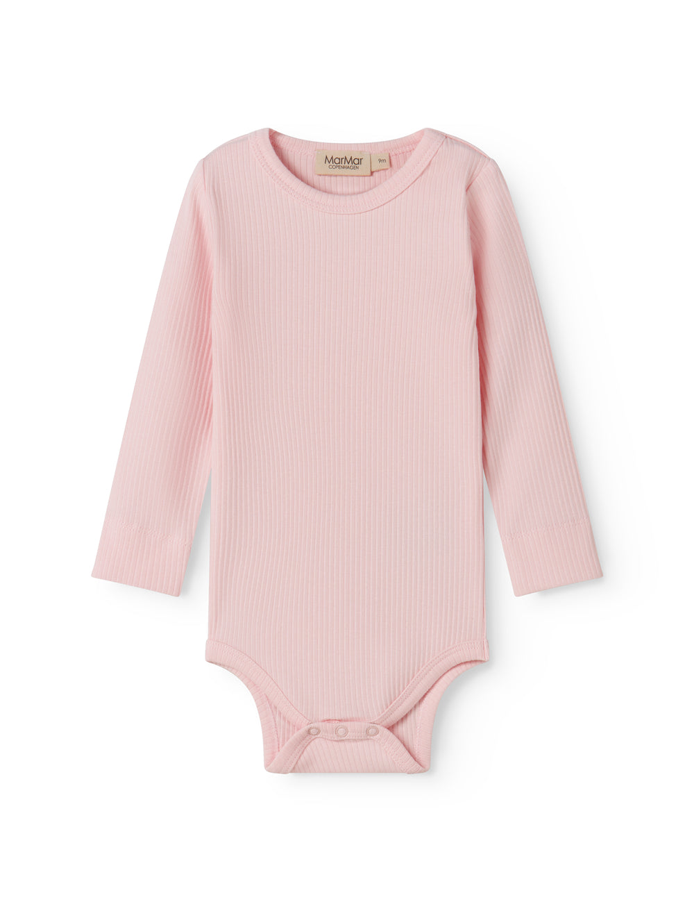 Red long-sleeved baby bodystocking