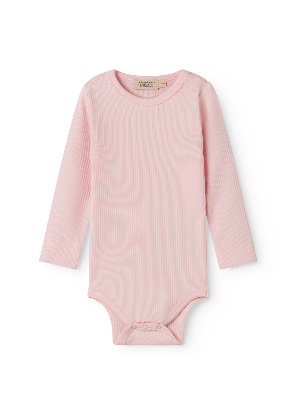 Red long-sleeved baby bodystocking