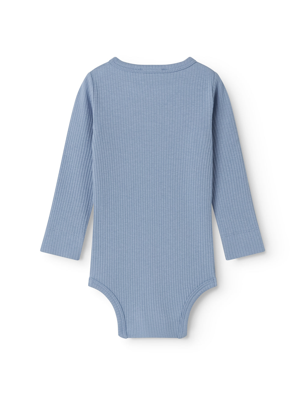Lyseblå langærmet baby bodystocking