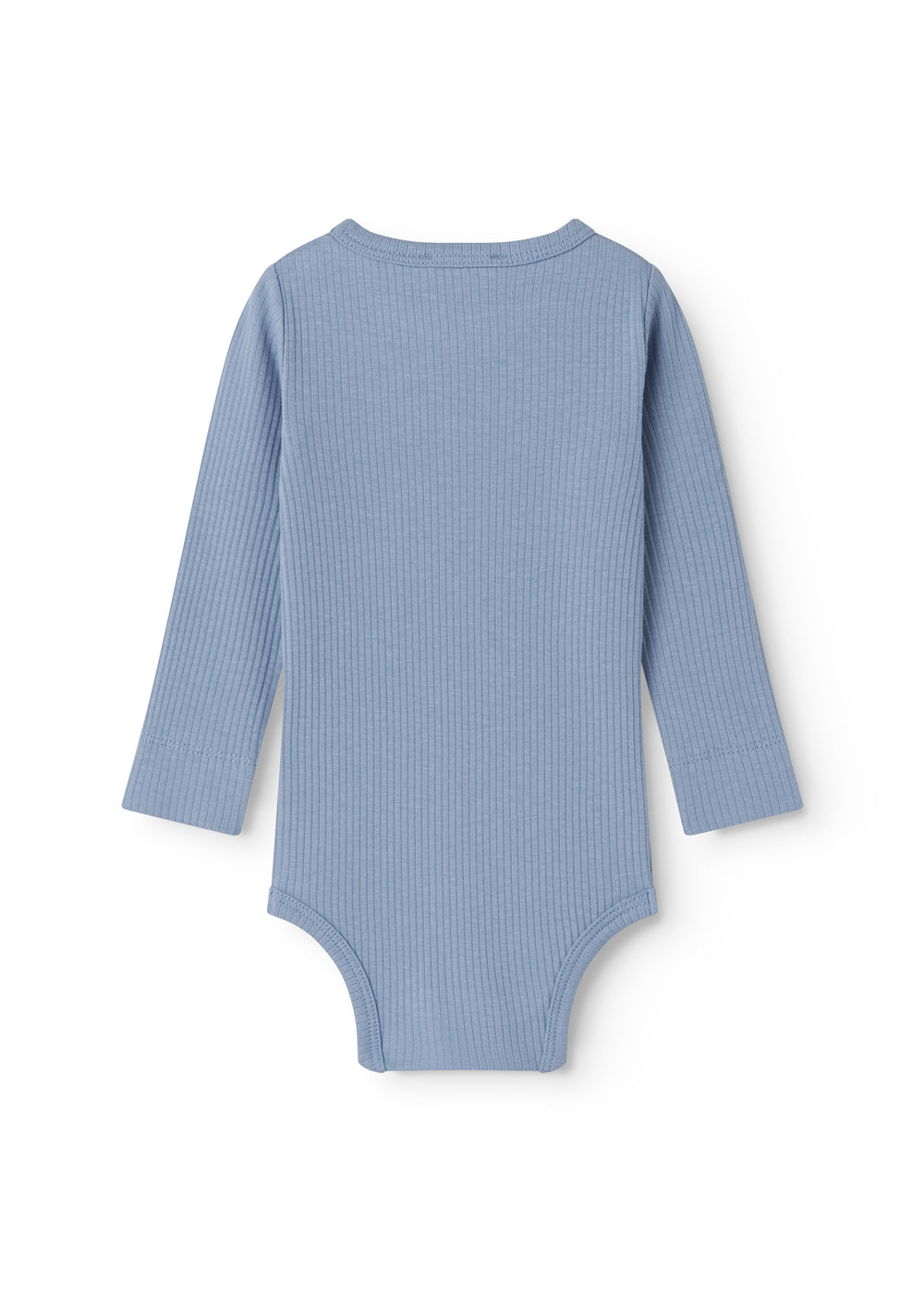 Lyseblå langærmet baby bodystocking