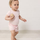 Red baby bloomers and matching t-shirt