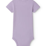 Lilla kortærmet baby bodystocking i modal