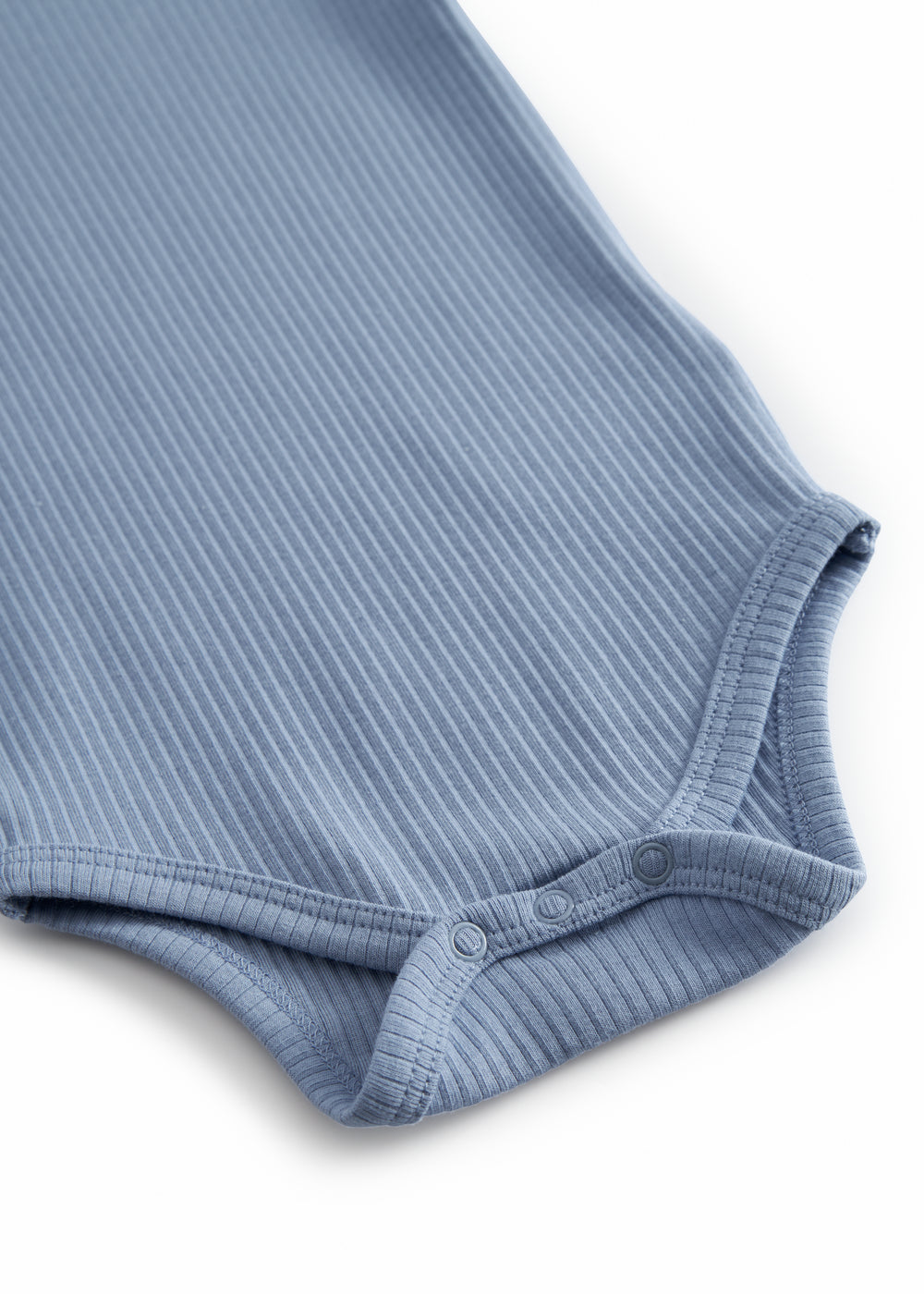 Lyseblå kortærmet baby bodystocking