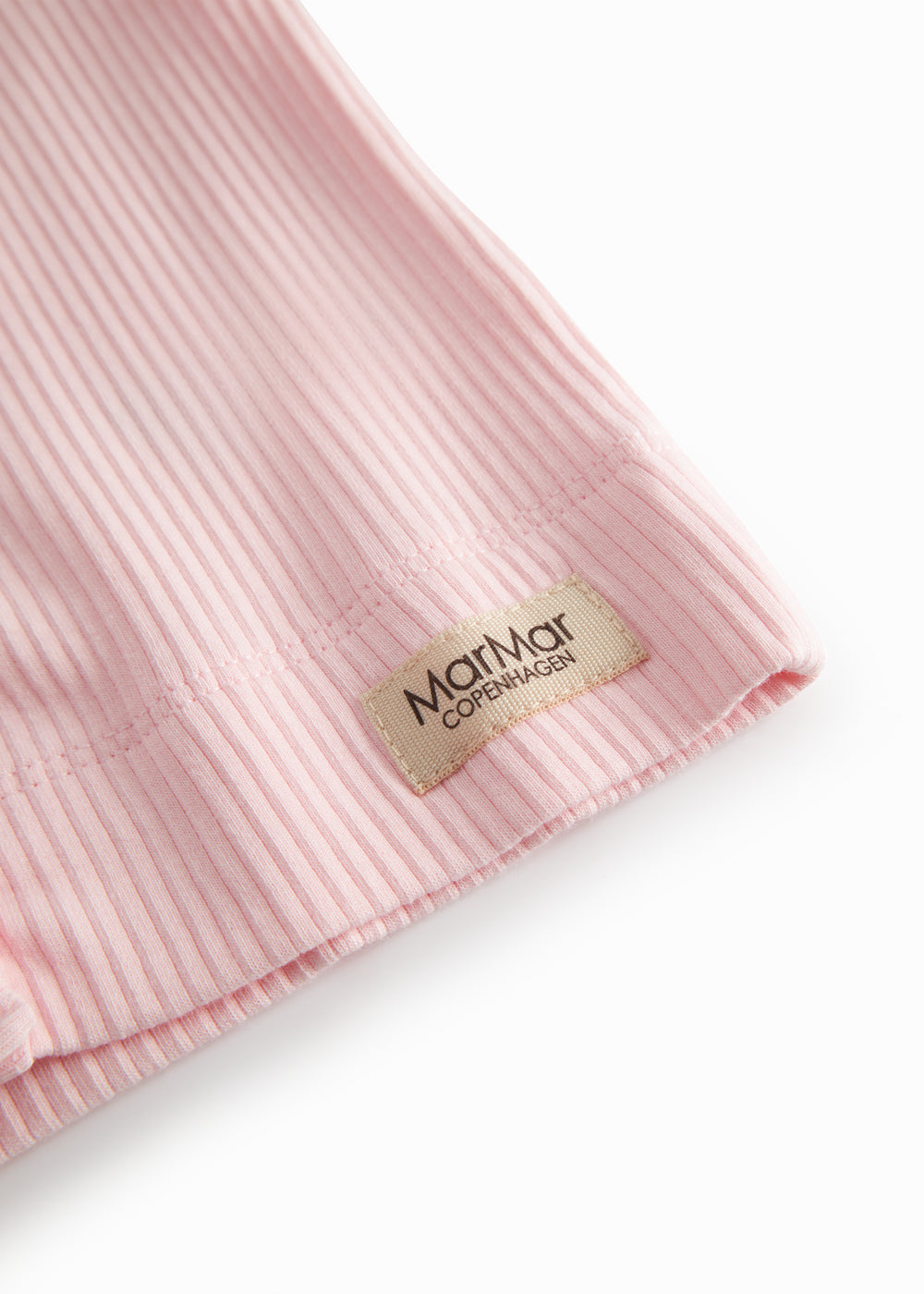 Langyarn lyserød modal baby cardigan with buttons