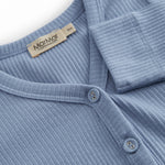 Light blue modal baby cardigan with buttons