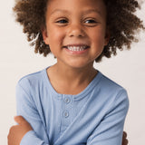 Tee LS - T-shirt, Blue Iris