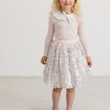 Plain Tee LS - T-shirt, Rose Touch