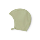 Lysegrøn baby modal hue med trykknap