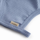 Light blue baby modal hue with button closure