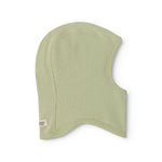 Lysegrøn ribbet elefanthue til baby