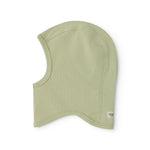 Lysegrøn ribbet elefanthue til baby