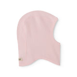 Lyserød ribbet elefanthue til baby