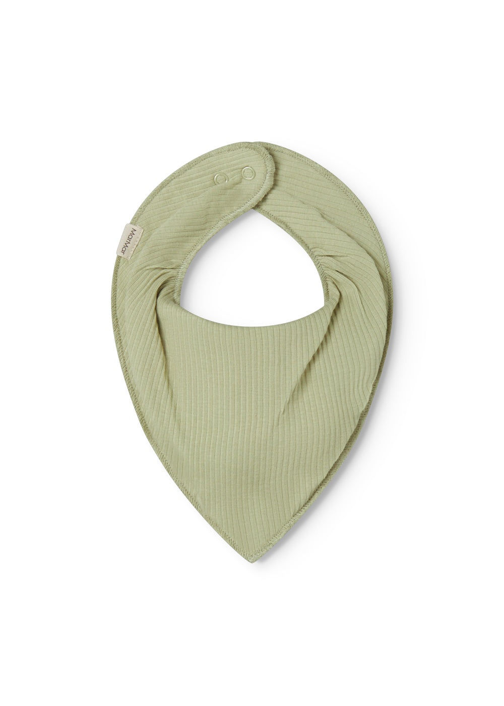 Green baby salve jars with a push button.