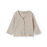 Beige modal cardigan for baby