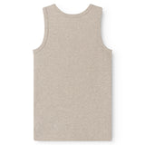 Sleeveless - Top, Light Beige Mel.
