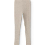 Beige modal leggings til baby og brn