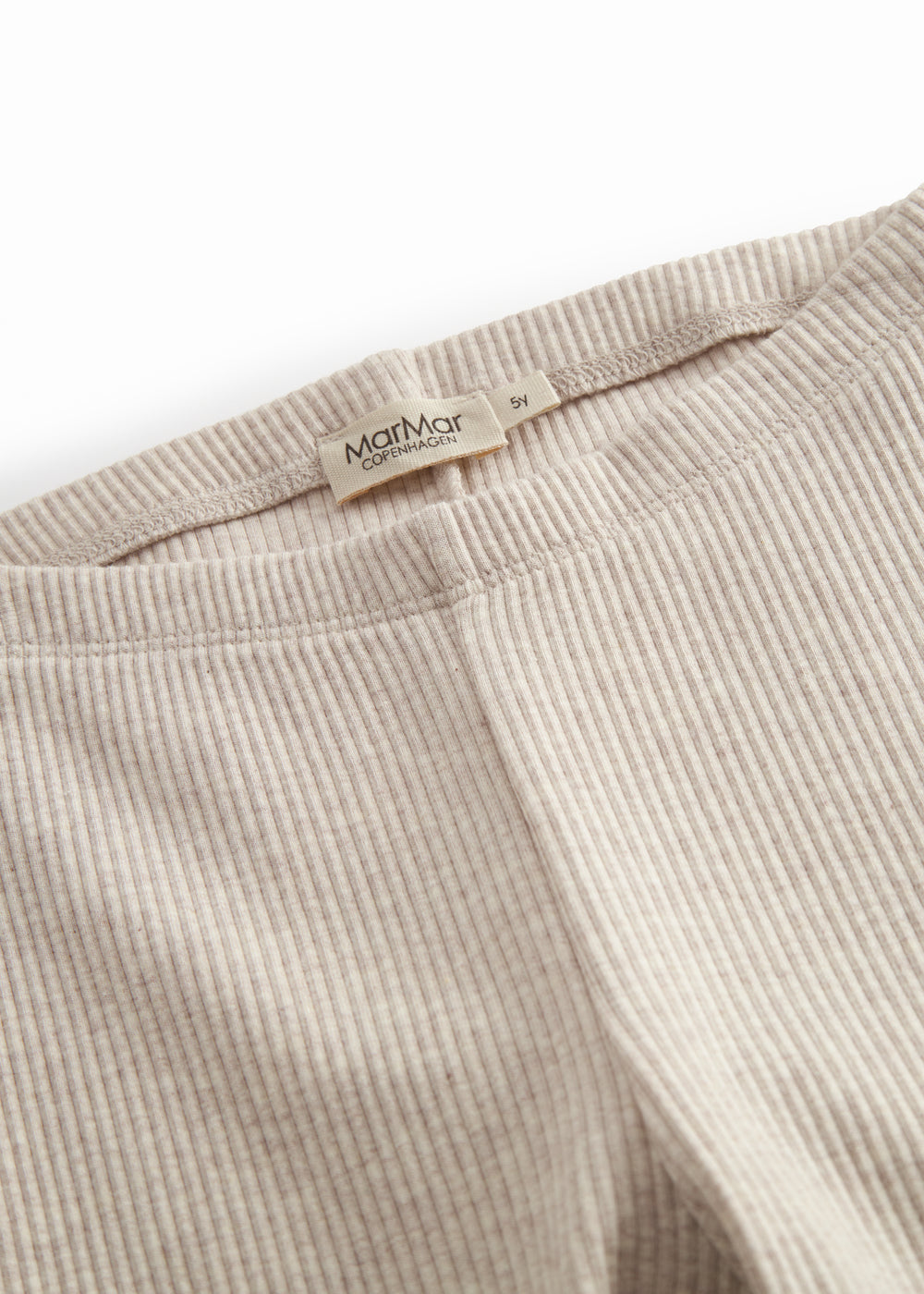 Beige modal leggings til baby og brn