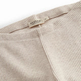Beige modal leggings til baby og brn
