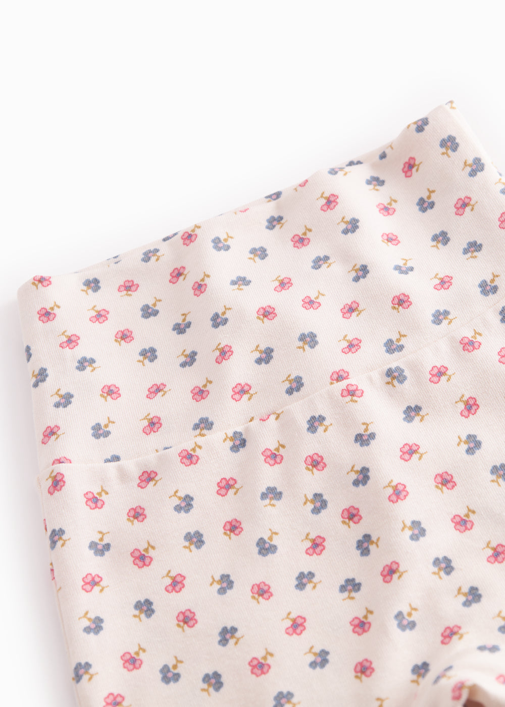 Baby pants with floral print for the newborns