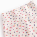 Baby pants with floral print for the newborns