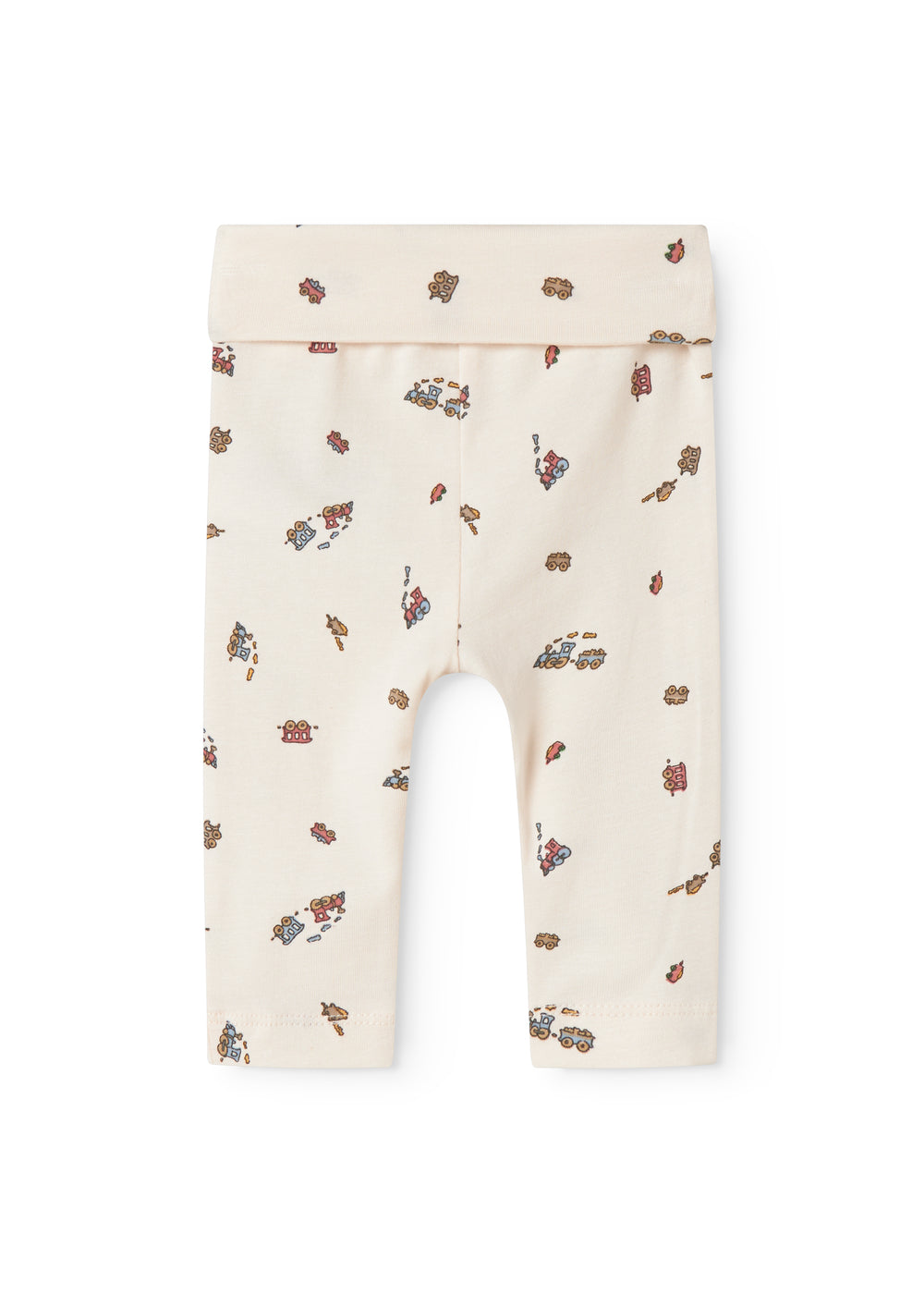 Babybukser med tog print til de nyfødte