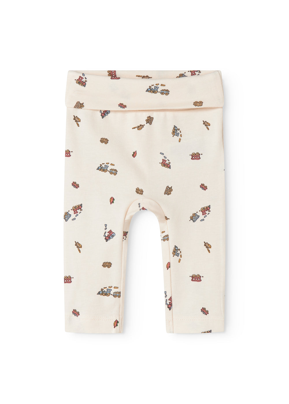 Baby pants with a tow print for the newborns