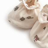 Baby futter med tog print