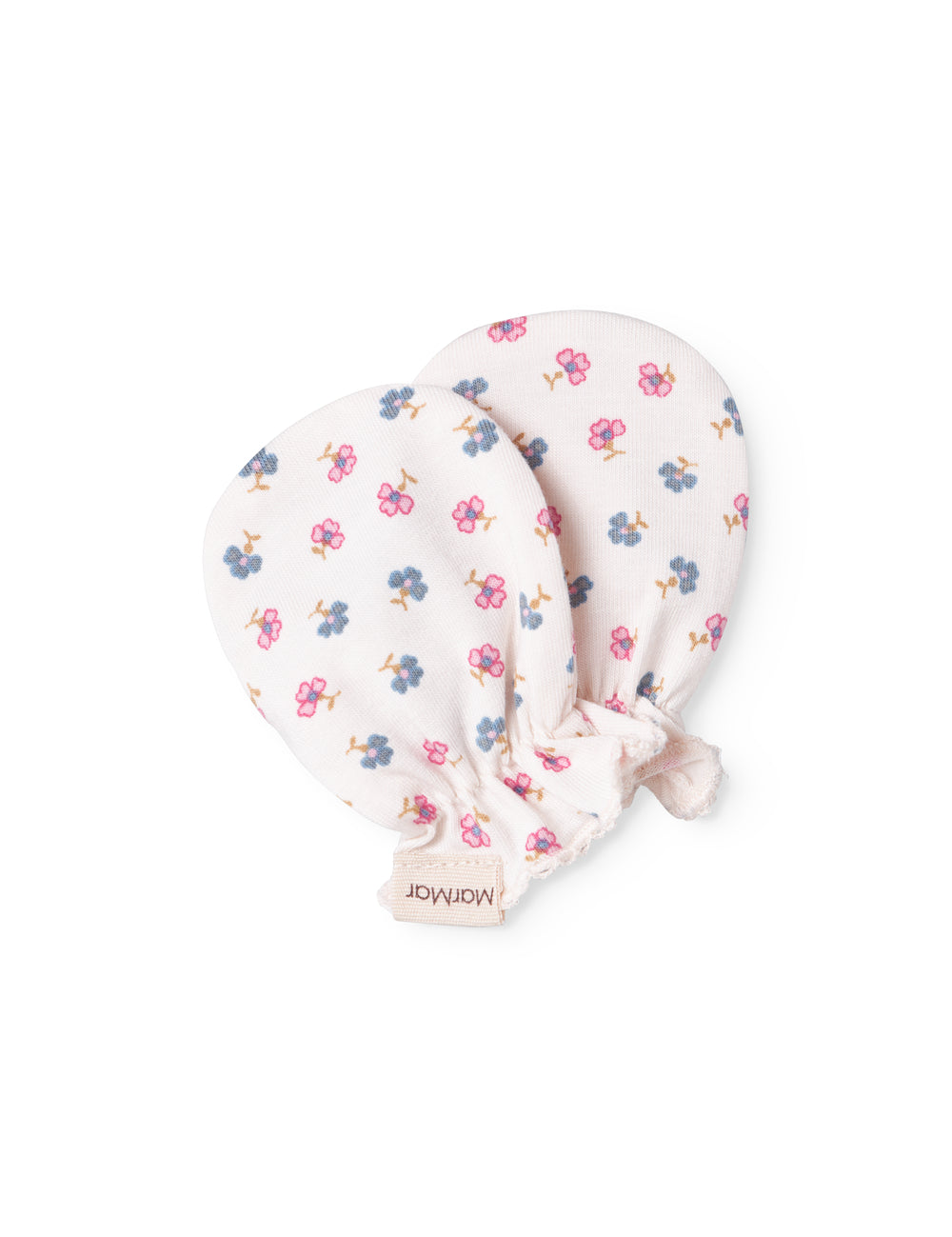 Baby luffer med blomster print