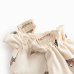 Baby blanket with train print