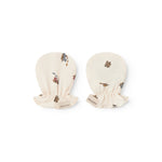 Baby blanket with train print