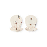 Baby blanket with train print