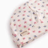 Newborn baby hue with flower pattern