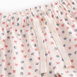 Jeans for children with flower print