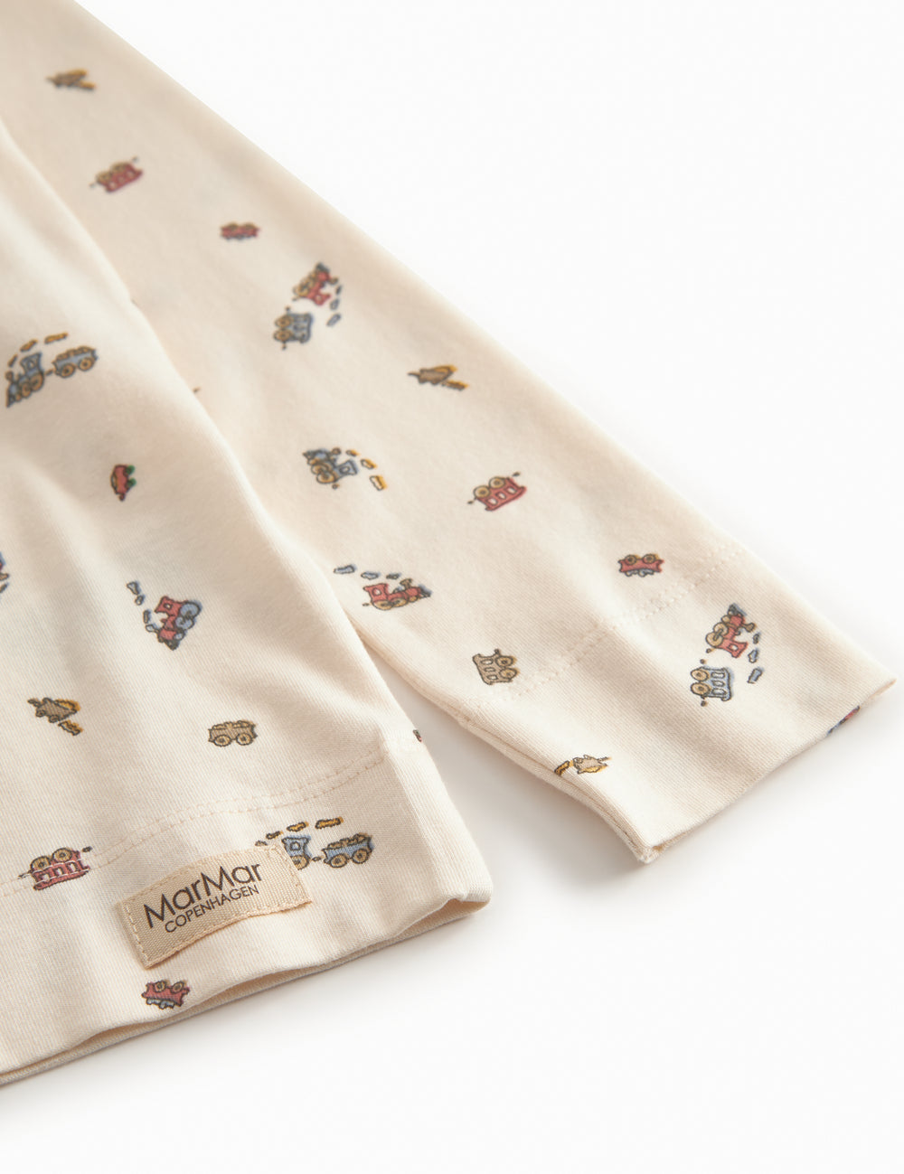 nattøj sæt til børn med tog print