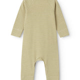 Rikke - Jumpsuit, Olive Stripe