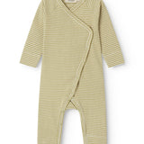 Rikke - Jumpsuit, Olive Stripe