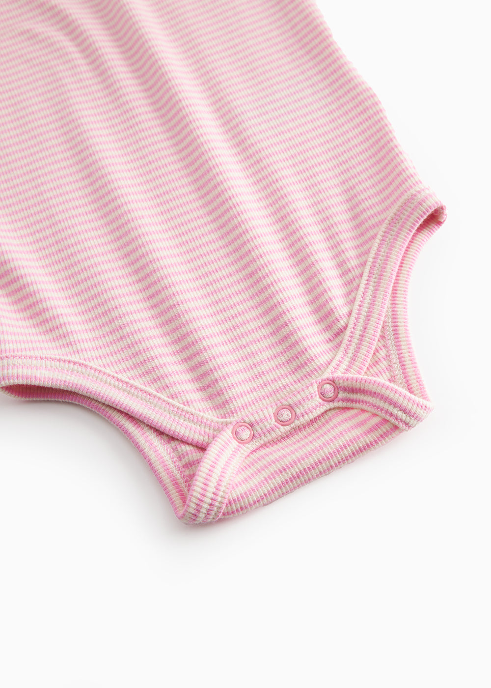 Red striped body with long sleeves for baby