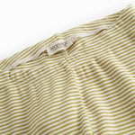 Leggings til børn med grønne striber